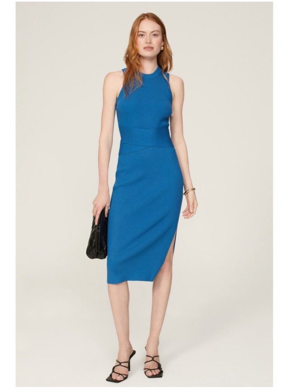 Toccin Racer Tie Midi Dress, Size: XS
